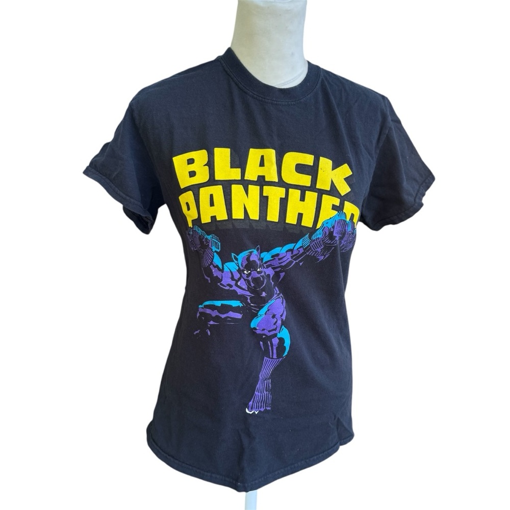 Marvel Black Panther Comic Book Superhero Graphic Unisex Tee TShirt Small
